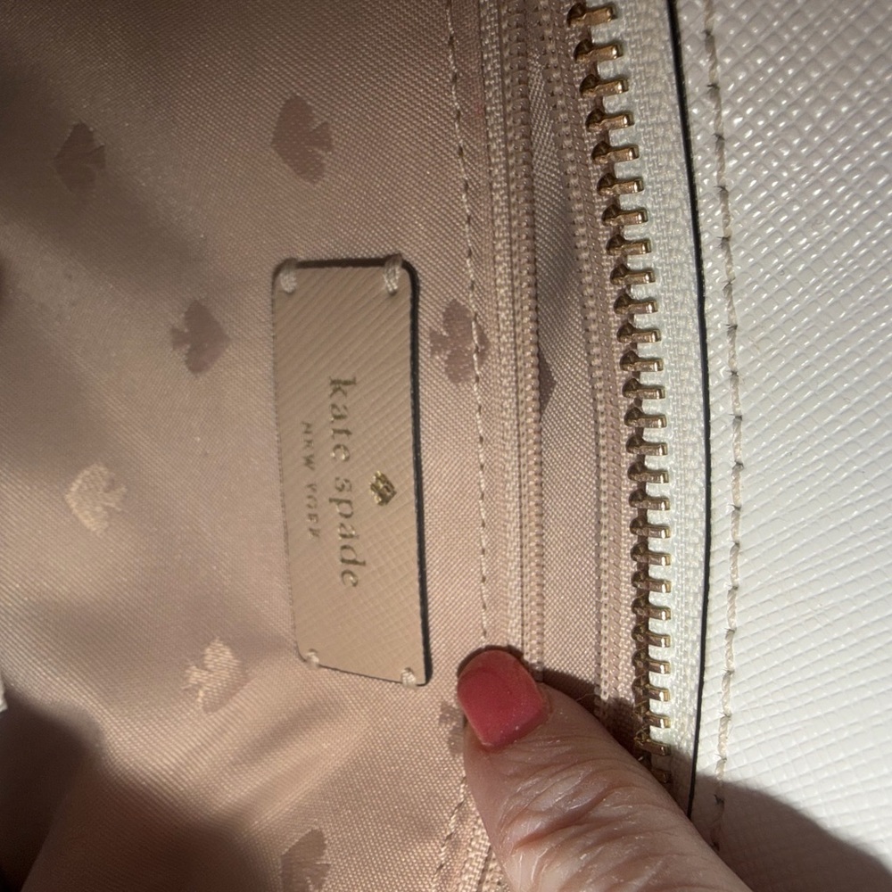 Kate Spade Beige and Black Satchel - Picture 4 of 11